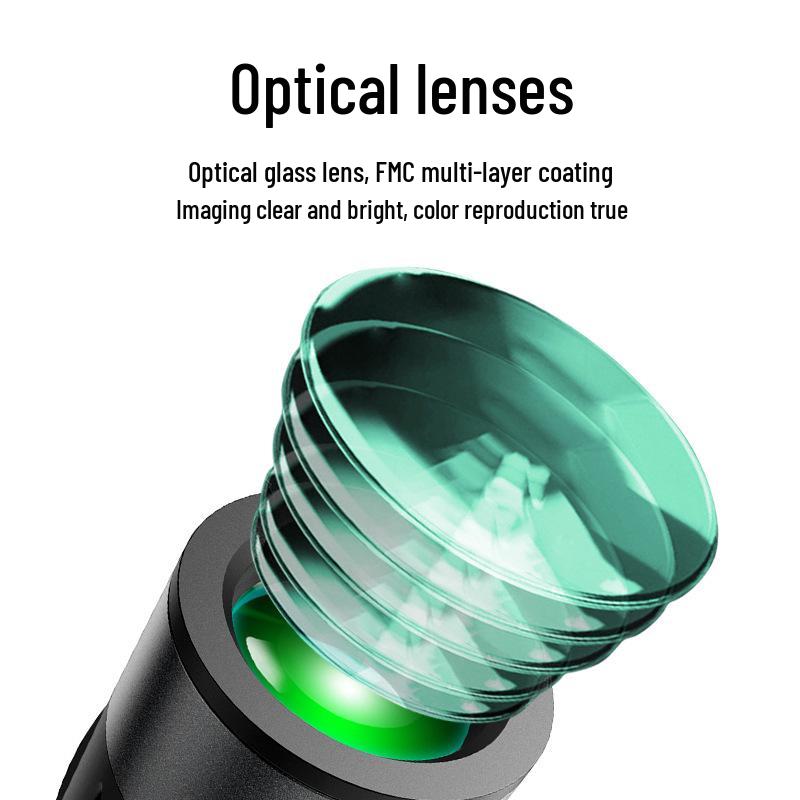 Custom 8x Portable Riflescope Monocular for Birdwatching