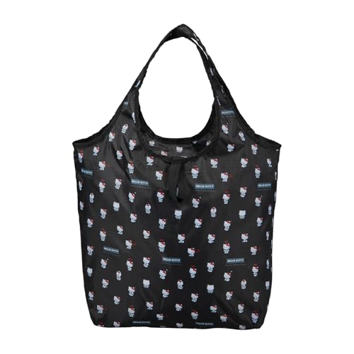 [Sifre] Foldable Cooler/Insulated Eco Bag, Sanrio Characters, ECO0416 SA13 Black Heart