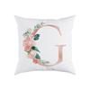 Pillow Sofa Cushion Home Office Cushion Letter Flower Pillow Bedside Backrest Car Pillow Cover