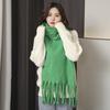 Imitation Cashmere Scarf for Women In Winter Thickened Warm Ac Plaid Scarf Soft and Waxy New Men's Autumn and Winter Scarf