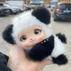 Păpușă Nouă din Vinil Panda Jucărie de Pluș Animal Pufoasă Kawaii Decor Acasă pentru Copii Cadou de Ziua de Naștere Însoțitor pentru Copii Adulți Jucărie de Pluș