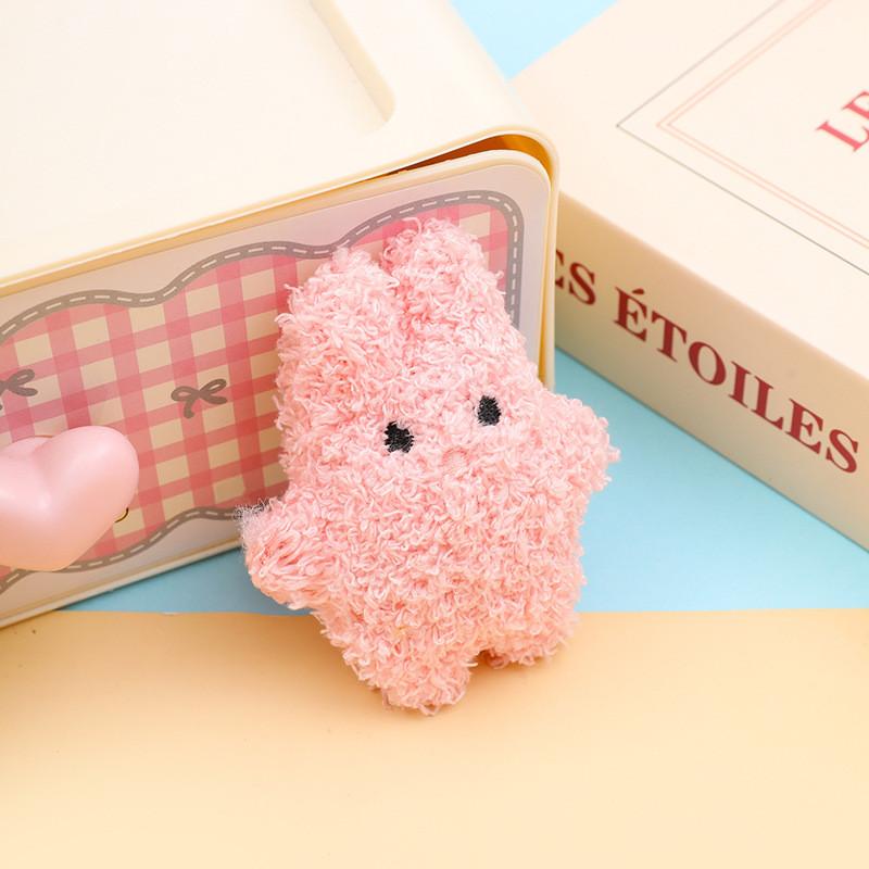 Cartoon Plush Bear Brooch Diy Accessory Fabric Embellishment For Kids And Teens
