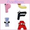 Alphabet Lore Soft Plush Letter Doll Educational Toy Home Decor Xmas Gift