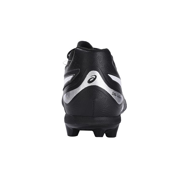 Asics Pro Round Toe Lace-Up Artificial Turf Ag (Rubber Short Studs) Durable Support Lightweight Soccer Shoes Men Soccer Shoes Black White 1103A116-001