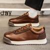 Fashion Men's Shoes 2025 Spring New Trend Fashionable Versatile Sports Casual Niche Design Sense Low Top Board Shoes Trend