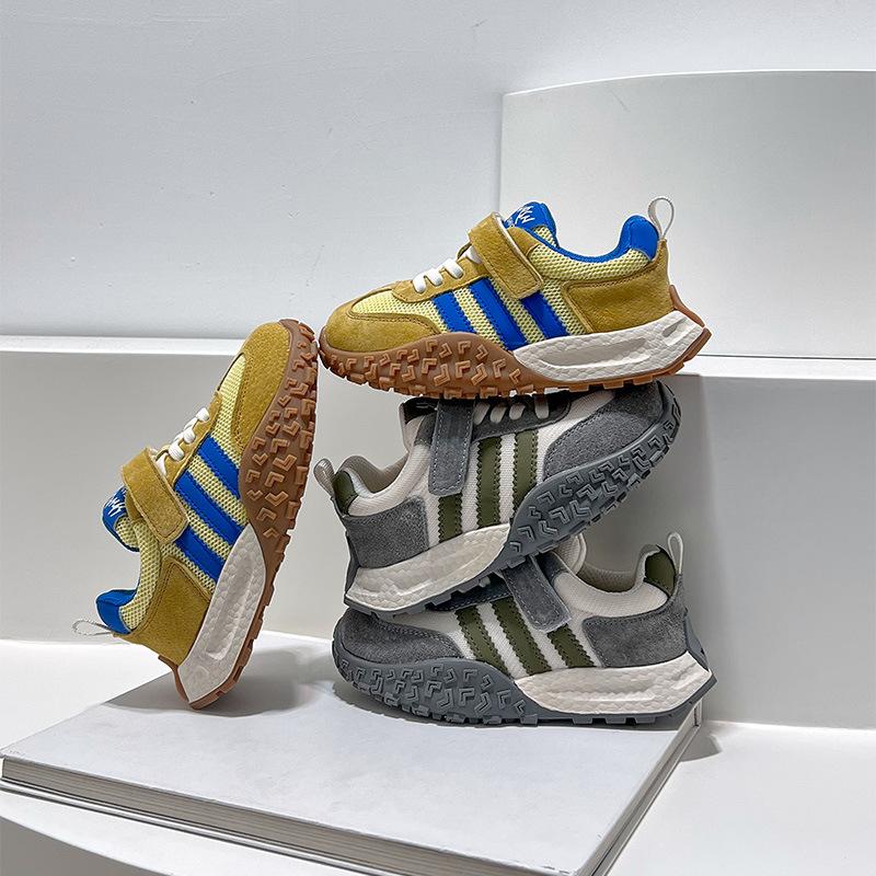 Children's Sports Shoes 2025 Spring New Boys' Dad Shoes Soft-soled Casual Shoes Girls' Moral Training Shoes Baby Shoes