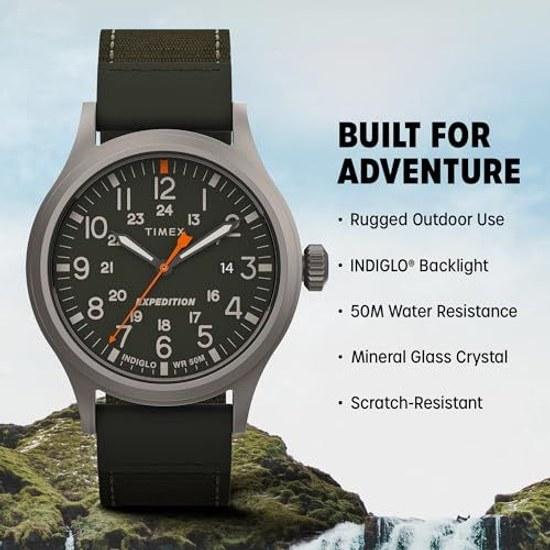 Orologio da uomo Timex Expedition Scout 40 Verde Grigio