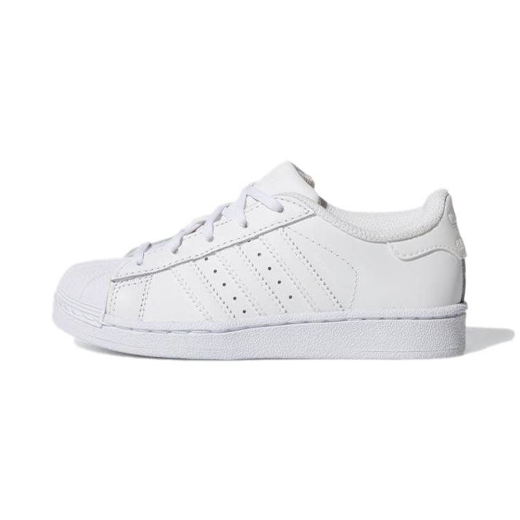 

Adidas Originals SUPERSTAR Comfortable Abrasion Resistant Low top Skateboard Shoes Pure White BA8380 28
