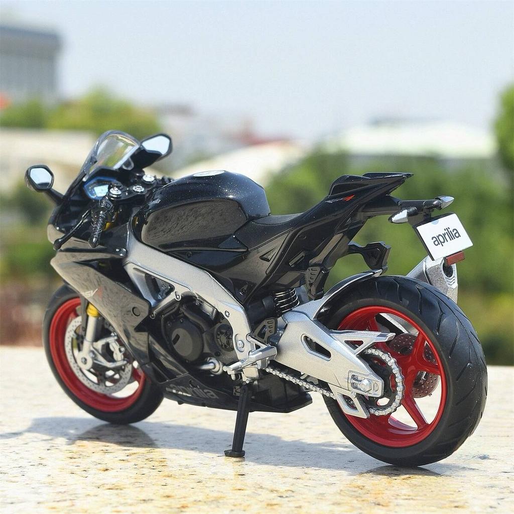 MotoGP Aprilia RSV4 RR1000 Racing Motorcycle Simulation Exquisite Diecast & Toy Vehicle RMZ City 1:12 Alloy Collection Model