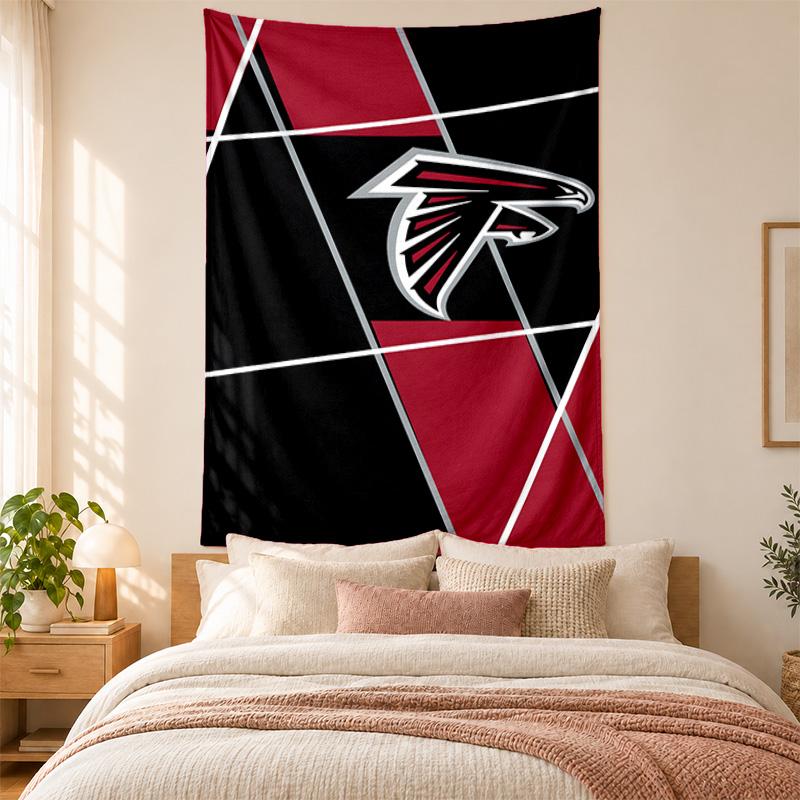Atlanta Falcons Tapestry Highquality for Decorating Living Room Bedroom Dorm Walls Ideal As Bedroom Wallart Orholiday Gift