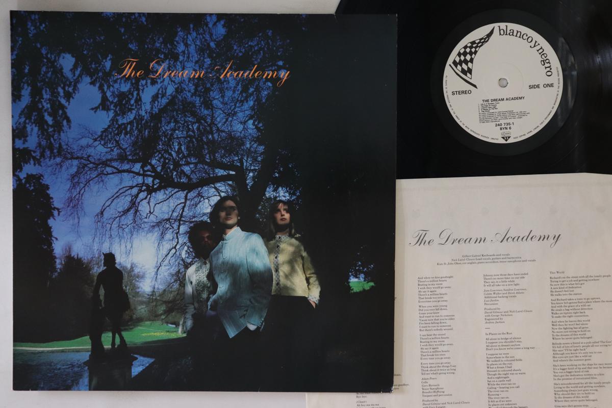 

LP Record DREAM ACADEMY Dream Academy BYN6 BLANCO Y NEGRO 1985 UK Rock Used