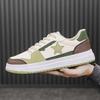 Legitimate Leather Round Foot Men Cheap Original Shoes Casual All For Tourism Spring Autumn Sneakers Sports Fitness Tenid