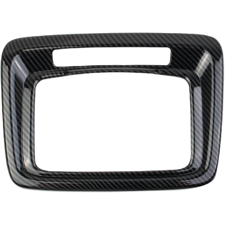 Carbon Fiber Interior Roof Reading Light Lamp Cover Trim Accessories for 2019-2026 Chevy Silverado 1500/GMC Sierra 1500 for 2020-2026