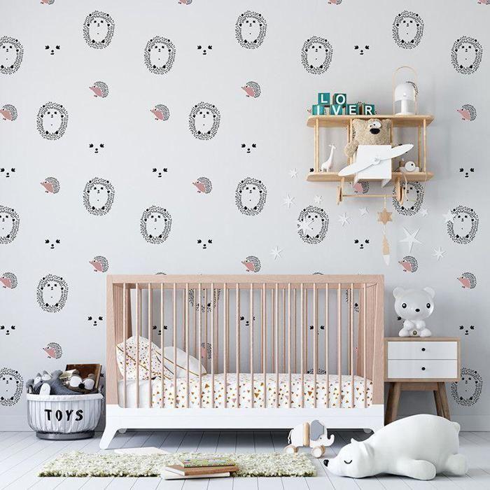 Pochoir A4 - hérissons