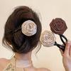 Meago Rose Vintage Clip-on Hair Clip