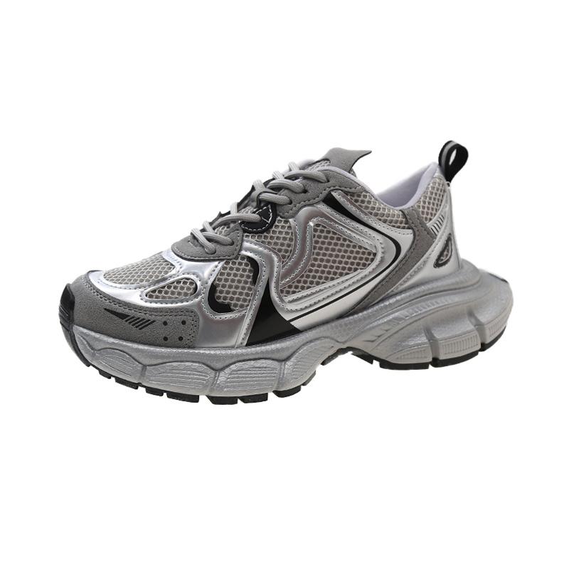 Fashion Shoes Women's Thick Sole White Luxury Sneakers Women's Running Casual Shoes Fashionable Lightweight Sports Fitness Shoes