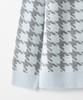 STCO Houndstooth Pattern Knit Blue (Semi-Oversized Fit)_Sktva51Ncl