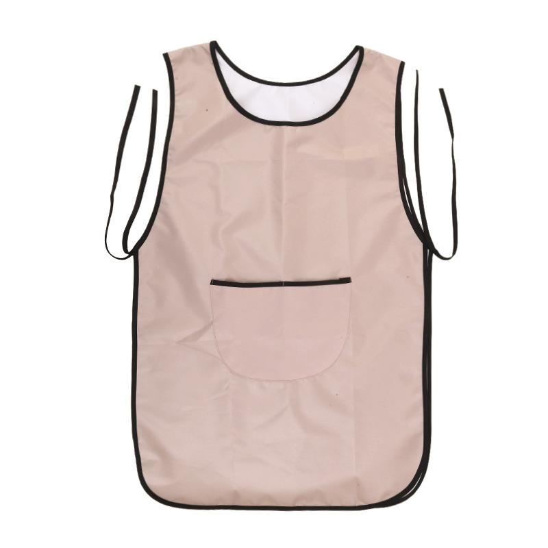 Waterproof Stain-Resistant Apron Nylon Vest Style Anti Dirty Kitchen Aprons Multipurpose Breathable Coffee House Uniform