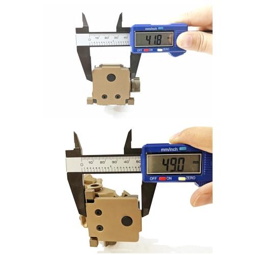 Wilcox L4G24 Metal Helmet Adapter for NVG Mounting and Night Vision Goggles (DE)