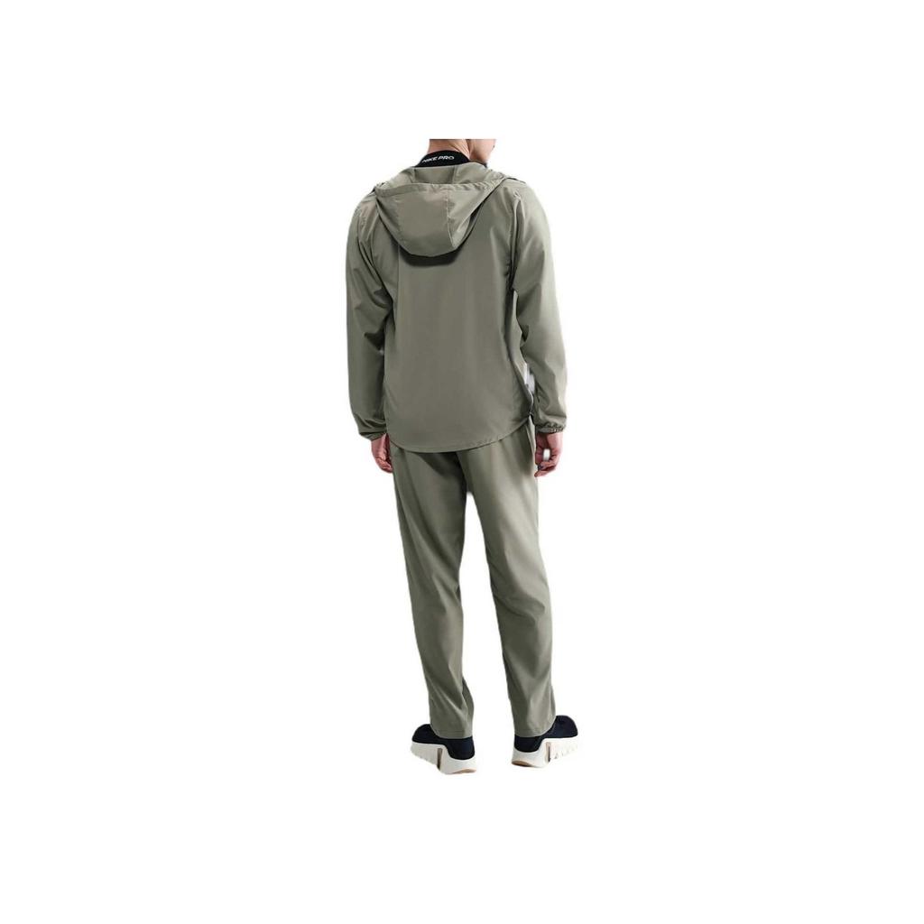 Nike Swoosh Dry SS25 Fit Casual Comfortable Simple Versatile Jacket Men Jacket Light-Green FB7483-320
