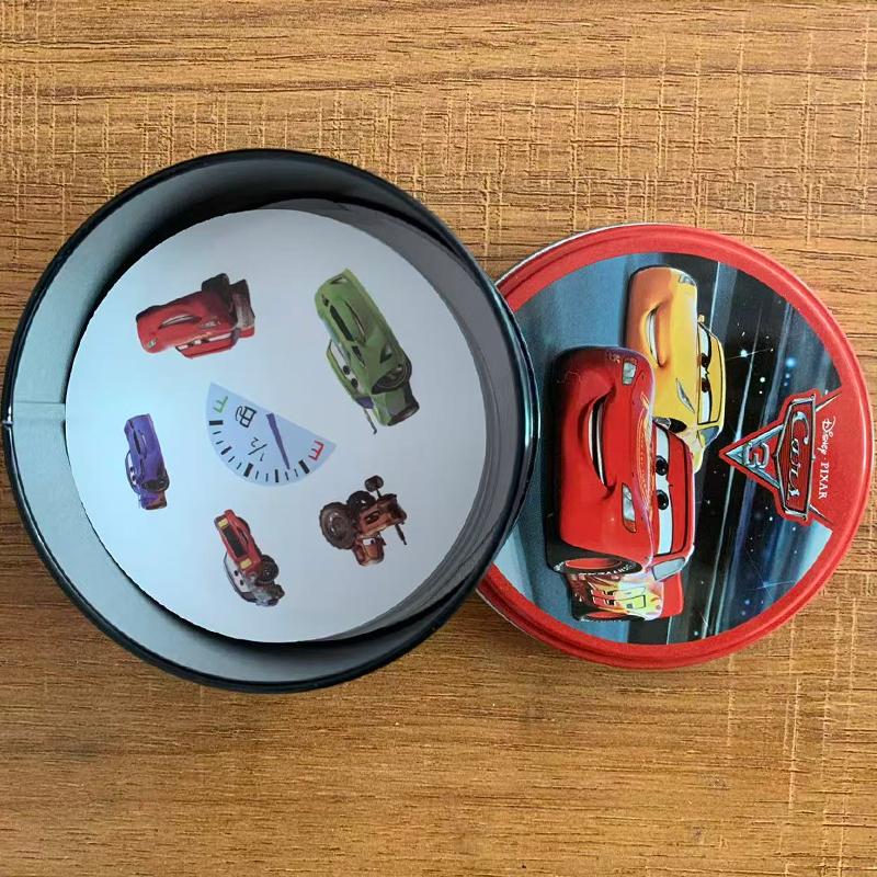 Card Board Games 100 YEARS of WONDER PIXAR Stitch Iron Box Toys Family Funny Holidays Camping Sport Friend Christmas Gift