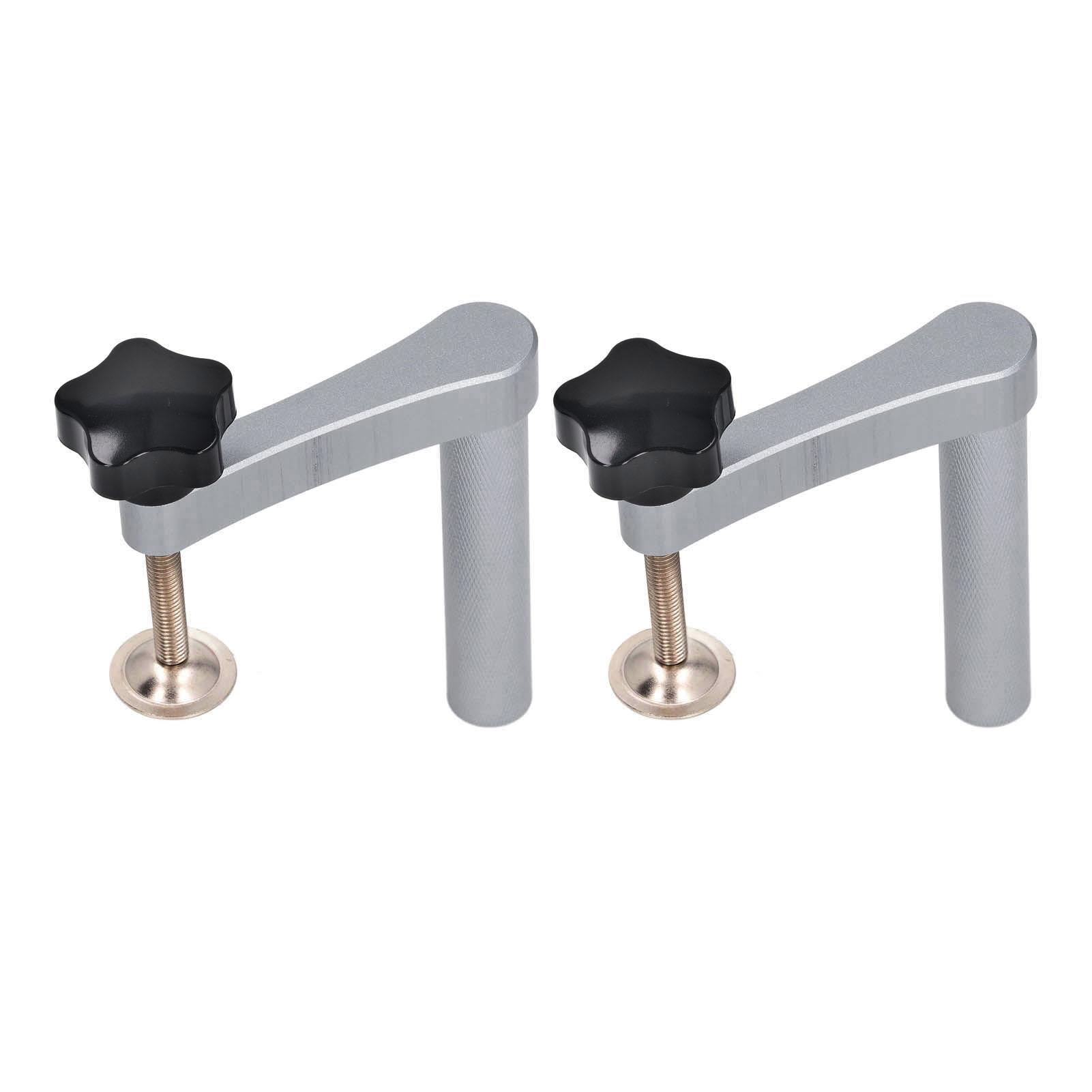 

2PCS Woodworking Benchtop Quick Clamp 19mm Manual Bench Dog Hold Down Clamp for DIY