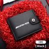 2025 Hot Men Short Leather Credit ID Card Holder Wallet Purse Clutch For Mercedes Benz AMG C180 C300 W124 W176 W177 C200 C260 GL
