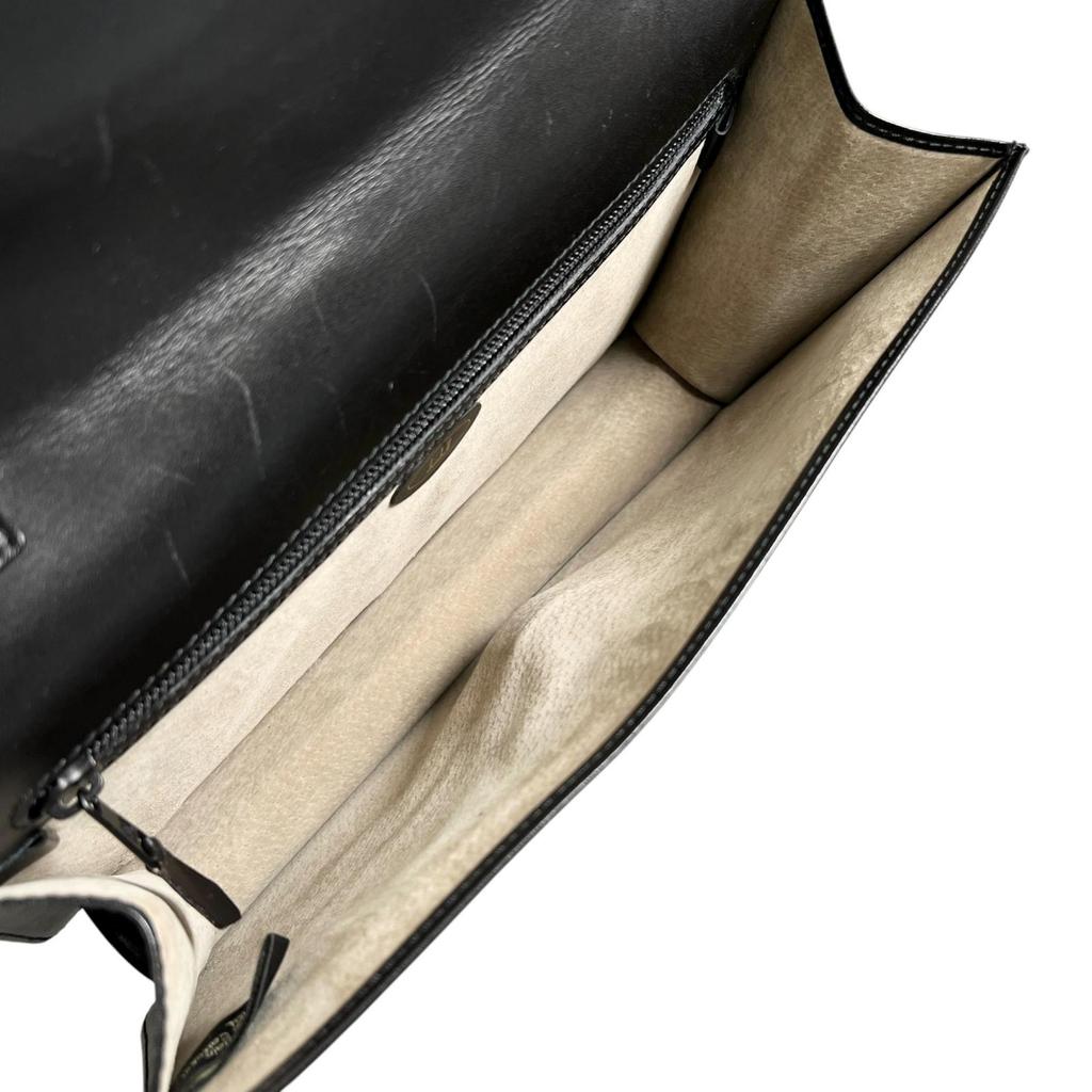 Dunhill Clutch Bag Black Mens Used