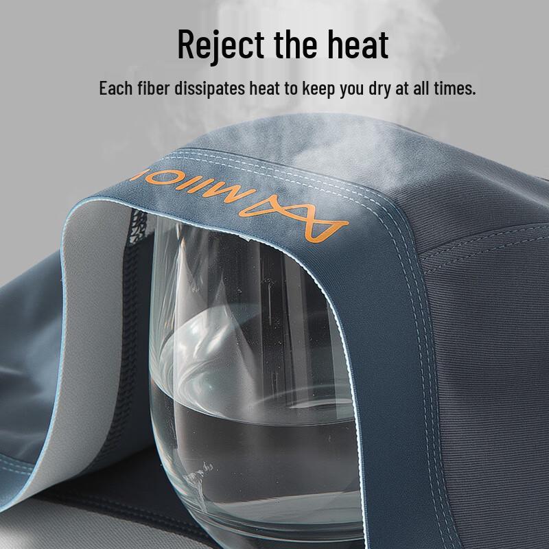 Maoren Men's Ginseng 10A Antibacterial Cotton Boxer Briefs