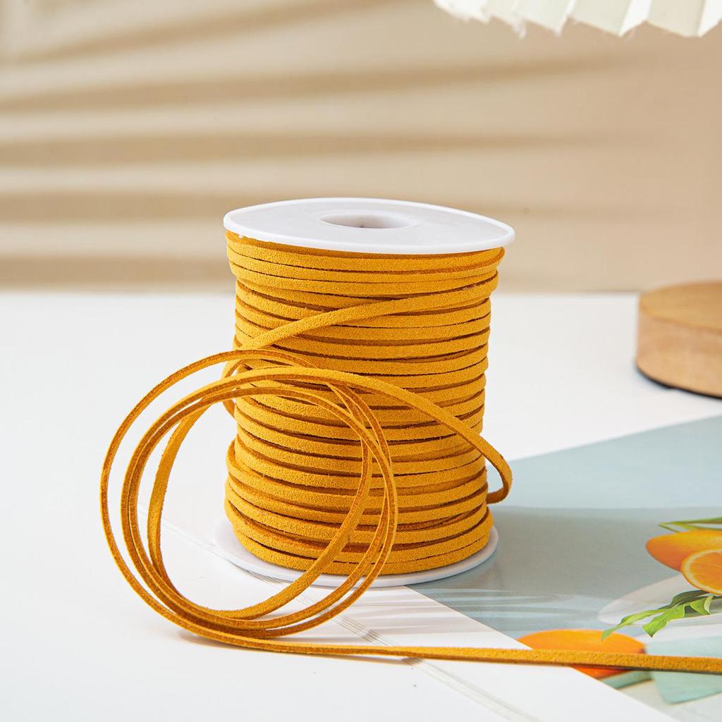 Woven Suede Rope Lanyard for Gift Box and Cake Decoration