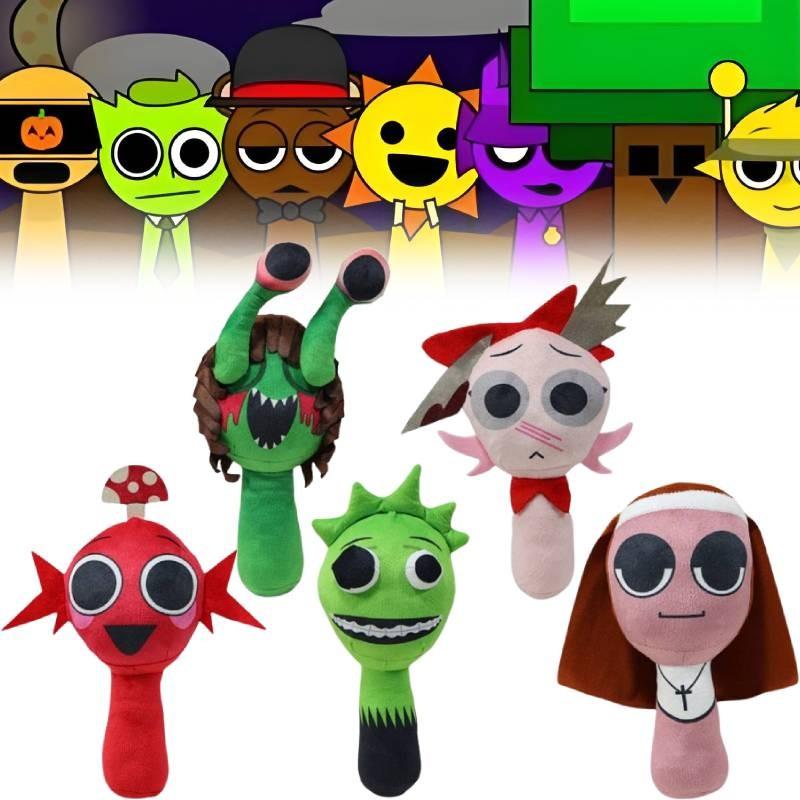 Sprunki Game Plush Toy Cartoon Stuffed Doll Pendant Decoration Gift Children