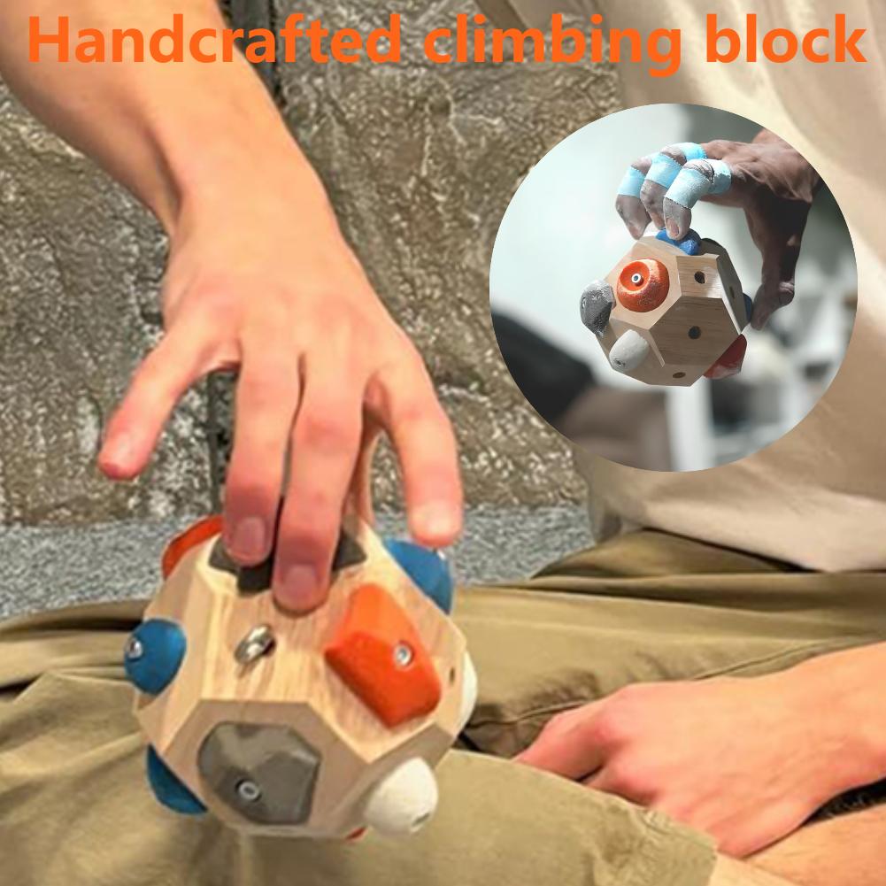 Presas de Escalada de Dedo de Bloco de Boulder Artesanais Pedras Gigantes Feitas à Mão Aumentam Força Precisão Ornamento Decorações de Casa Presentes