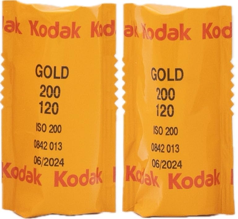 

Kodak Color Negative Film GOLD 200 120 (Set of 2)