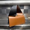 New Trendy Summer Crossbody Small Bag, Women's Organ Bag, Personalized and Versatile, Wide Shoulder Strap, Contrasting Color, Hand-held Shoulder Bag