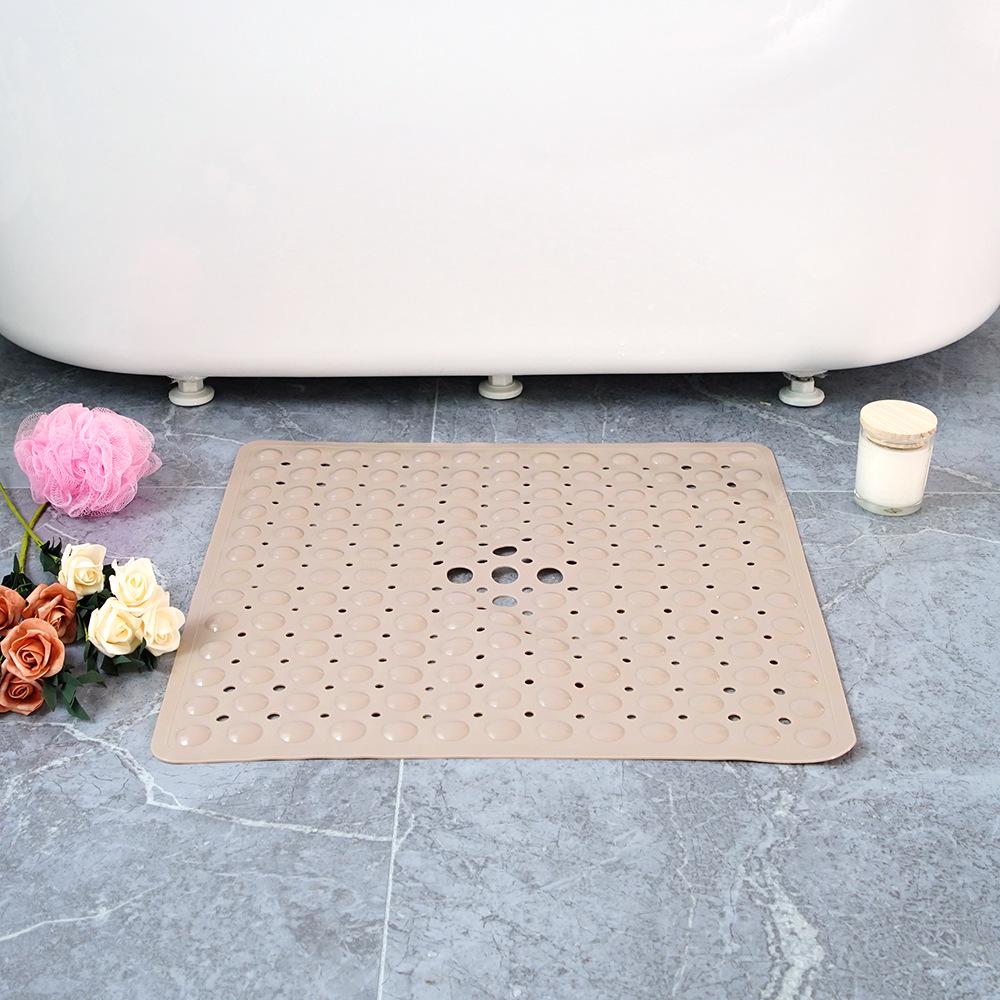 53x53CM Waterproof Non-Slip Bathroom Mat - Ideal for Shower, Bath, and Toilet Floors