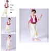 2023 New Halloween Aladdin Genie Prince Children's Cosplay Costume Arabian Nights Full Set Outfit Polyester Fabric