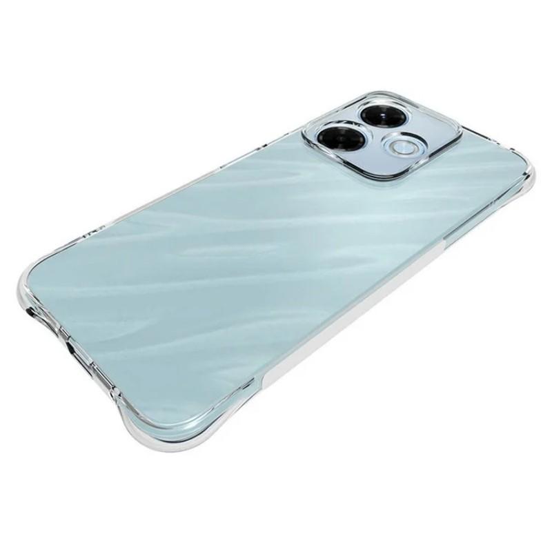 For Xiaomi Redmi 13x 4G Clear TPU Case WANLONFENG TM Series 2.0mm Phone Back Cover