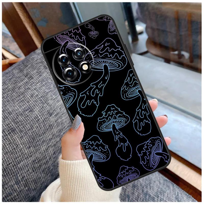 Skull Gothic Creepy Pastel Goth Case For OnePlus 13 13R 13s 12 12R 11 10 Pro 10T 8T Nord 5 CE 2 3 4 Lite N10 N20 N30 Coque