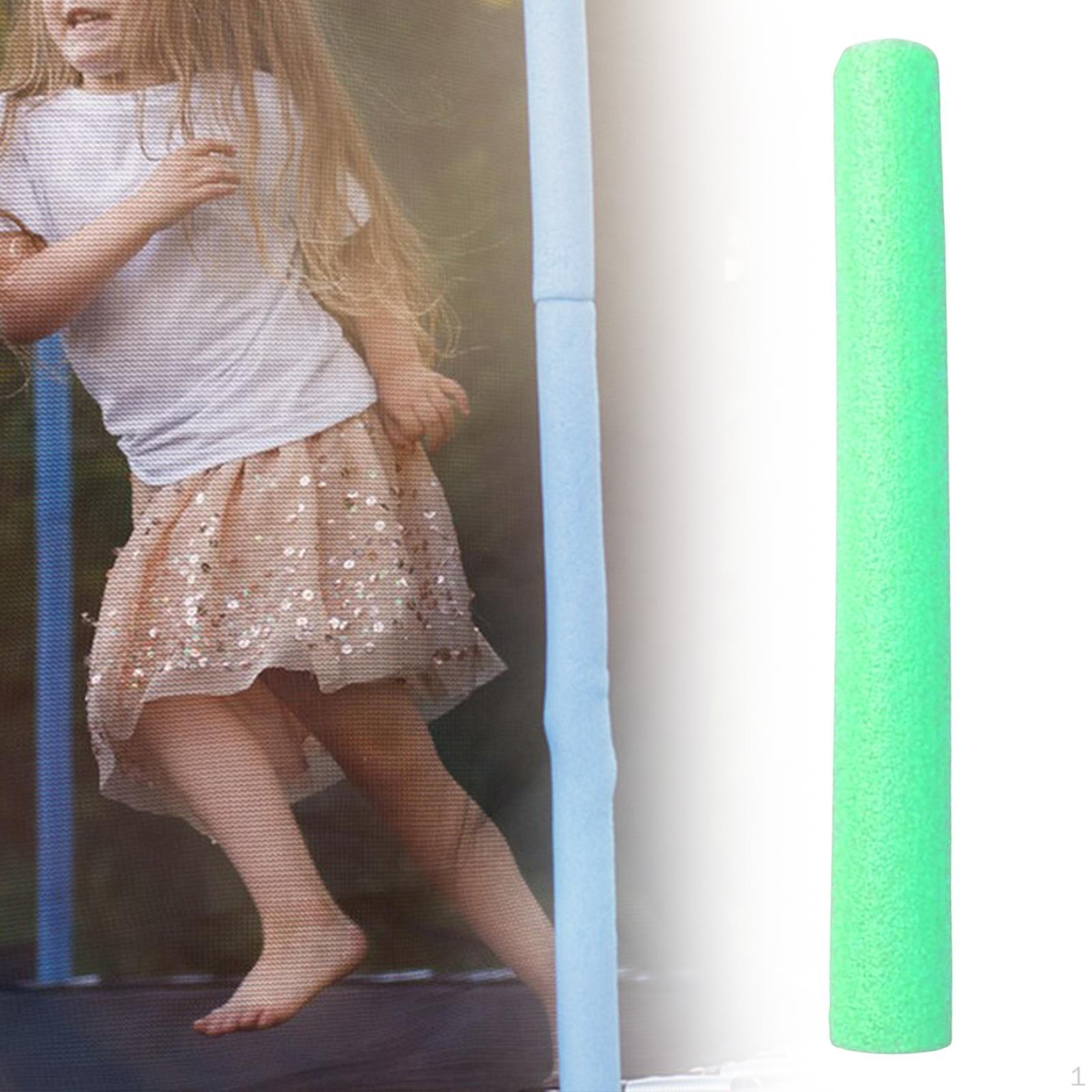 

Сменный пенопластовый чехол для батутной стойки, чехол для детской кровати для прыжков зелёный