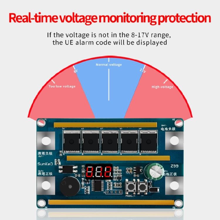 Punktschweißmaschinen-Steuerplatine Punktschweißgerät-Set für Nickelblech 18650 Lithium-Batterie Schweißen Elektronikreparatur