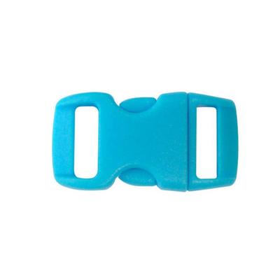 Plastic Clip Clasps (ideal Créacord) 3 X 1,5cm Blue X10