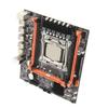 X99 P4 DDR4 Motherboard 6 Phase Power Supply Computer Mainboard with E5 2680V3 CPU for Desktop PC