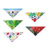 Football Theme Pet Bandanas Scarf Breathable Fabric Dog Cloth With Adjust Detailing for Most Breeds