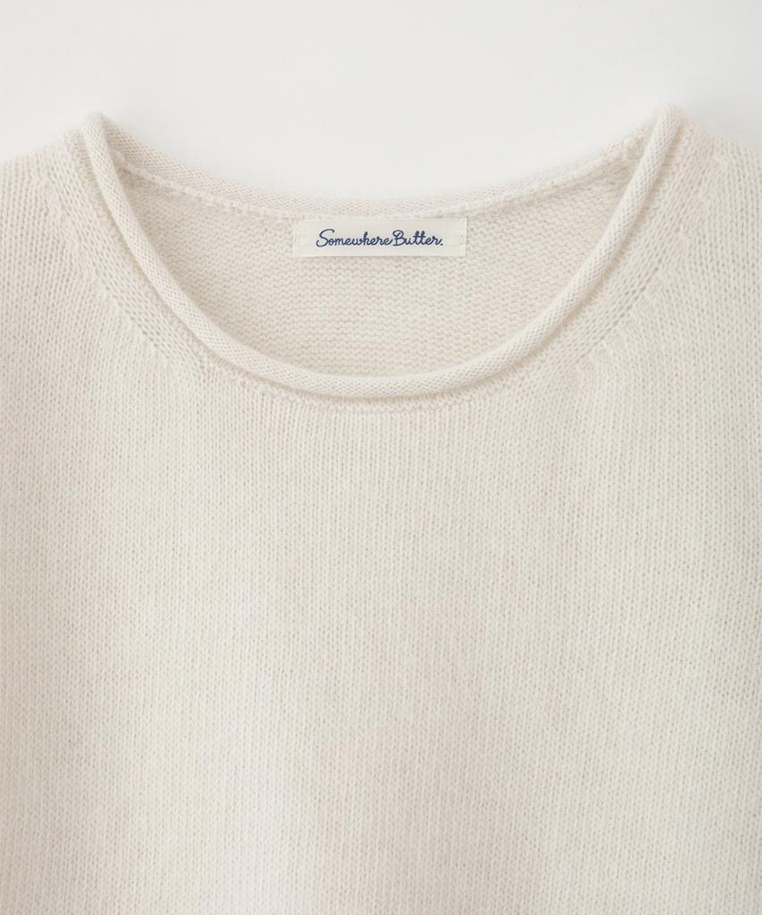 Sseomweeobeoteo Angora Half Knit - Ivory