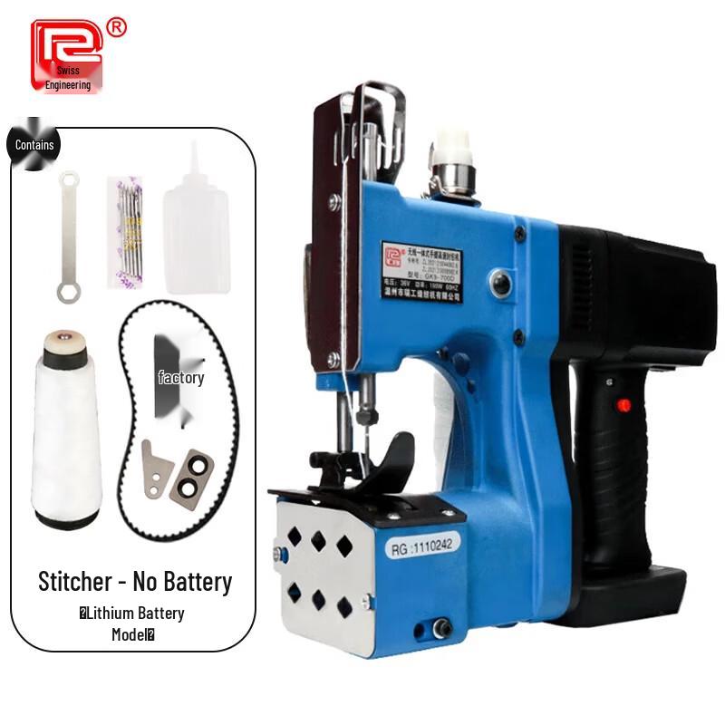 Ruigong Tragbare Elektrische Beutel-Heftmaschine CN-Stecker (Adapter enthalten)