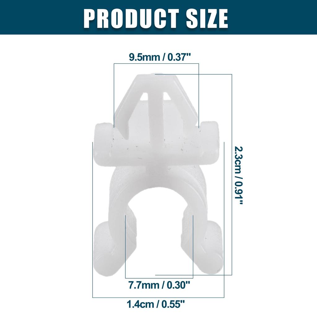 ACROPIX Food Prop Rod Clip Retainer for Toy Ota Pickup RAV4 White 1