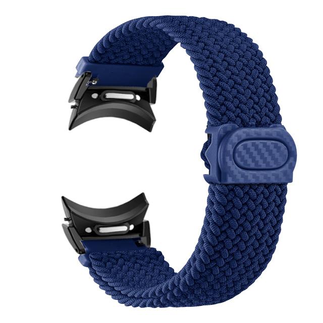 No Gaps Braided Band For Samsung Galaxy Watch 6 4 Classic/5 Pro/44mm 40mm 47mm 43mm Correa Nylon Bracelet Galaxy Watch 6 Strap