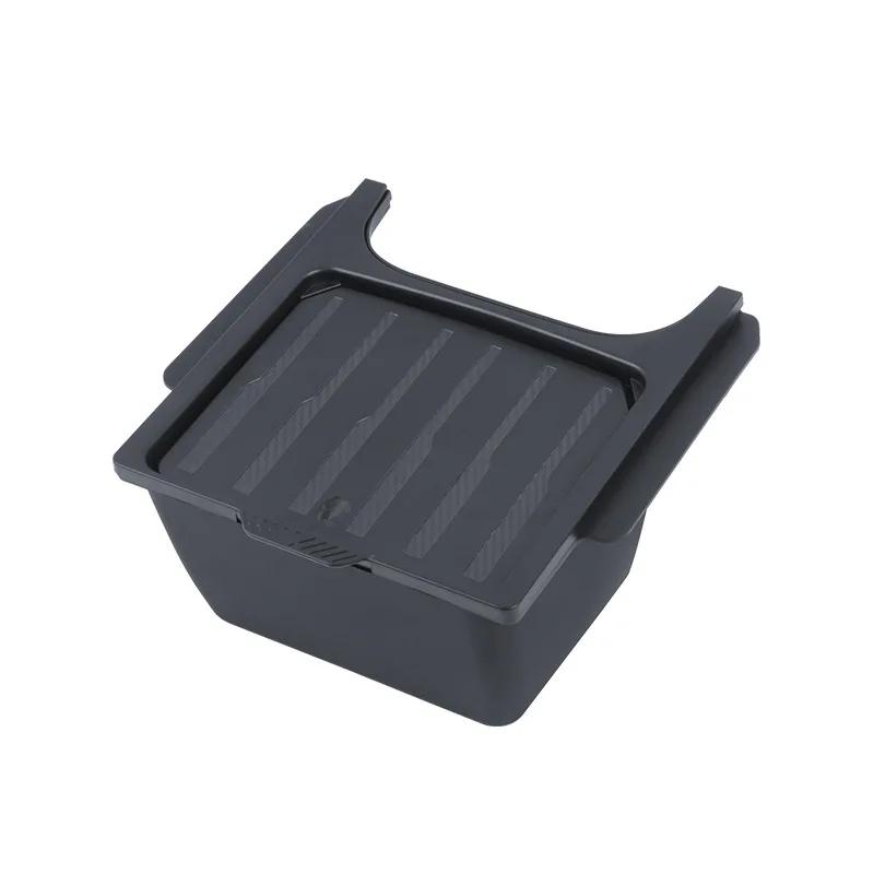 Car Sticker For Tesla Model 3 Model Y 2020-2024 Rear Middle Storage Box Accessories Tools Trash Can Car Storage Box Modification