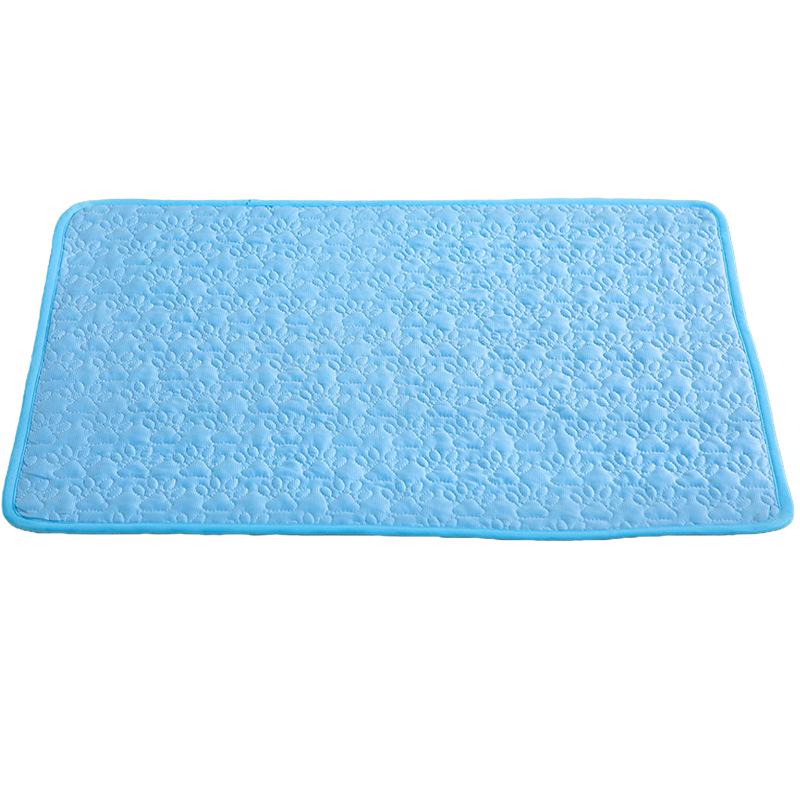 Non-Slip Summer Cooling Ice Pad for Pets: Ice Silk Sofa Cushion for Dogs and Cats