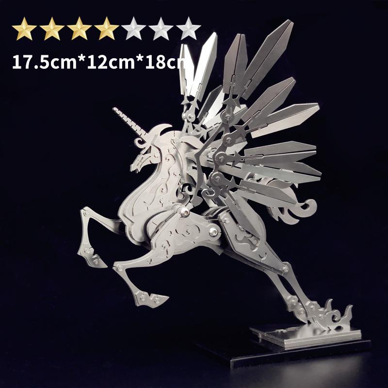 3D Metal Scorpion Jigsaw Puzzle - Mechanical Assembly Toy for Kids